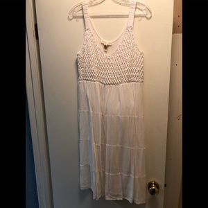 Studio west apparel white womans dress